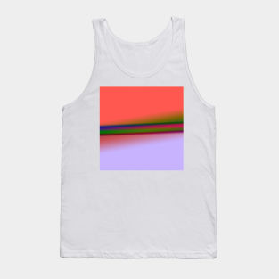 RED BLUE GREEN TEXTURE ART Tank Top